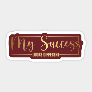 My Success Sticker